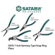 SATA 7 Inch / 180MM GERMAN STYLE SNAP RING PLIERS (72012 / 72022 / 72032 / 72042)