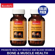 [8(8pm) - 11/9 Free Gift spend above Rm180] (Exp 03/27) Kordels Magnesium Amino Acid Chelate 750 2x6