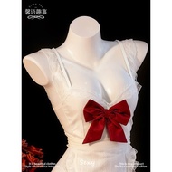 V02 Attractive apron maid cosplay dress V02