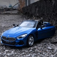 1:32 BMW Z4 M4 M40i Coupe Alloy Car Model Diecast Metal Toy Sports Car Simulation Sound and Light Co