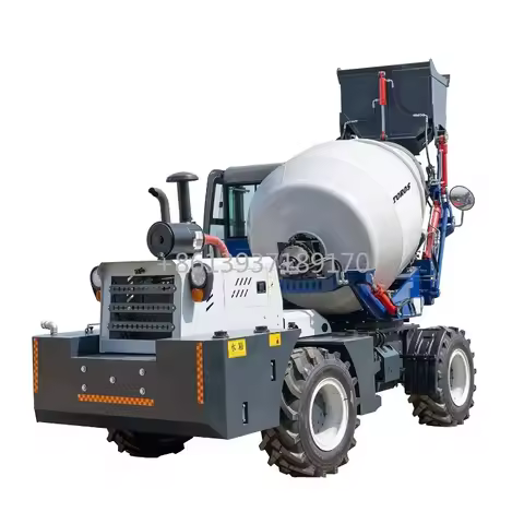 1.2m3 1.5m3 2.5m3 35m3 Self Loading Concrete Mixer Truck Hydraulic Pump Concrete Mixer Design of Mix
