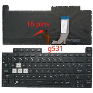 New Laptop US keyboard for ASUS ROG Strix Scar III G512 L 3 PLUS G531 S5D G531GT G531G GL531 series