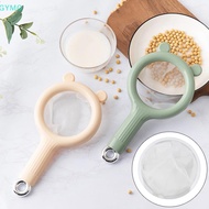 [GYMO] 80/120 Mesh Strainer Plastic Sieve Fine Mesh Filter For Soy Milk Coffee Yogurt Juice Honey Si