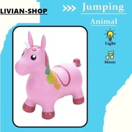 MAINAN TUNGGANG KUDA JUMPING ANIMAL MUSIC