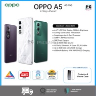 OPPO A5 5G/ A5 4G (8GB RAM + 256GB ROM) 45W SuperVOOC l IP65 Water & Dust Resistance