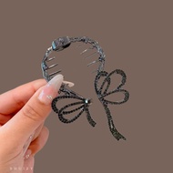 Fringe Pearl Flower Hair Clip