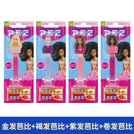 Barbie Princess PEZ น้ำตาลแข็งรสผลไม้สุดน่ารัก ขนมจุกจีบ สุขภาพดี ของขวัญวันเกิดที่สมบูรณ์แบบสำหรับเ