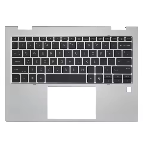 H New Palmrest Upper Case US Backlit Keyboard AI for HP EliteBook X360 830 835 G11