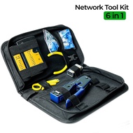 Allefix RJ45 CAT5 LAN Crimping Tester Pliers/CAT6 Crimping Tool Set - CrimpingTeo-BS-A089