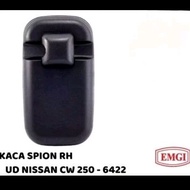 EMGI 6422 Rearview Mirror Nissan Diesel CW-520/CW520 Black RH/Right