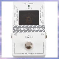 Cp-09 2-In-1 Tuner and Power Supply True Bypass for Dc 9V Electric Guitar Effect Pedal Eight Isolate