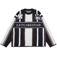 WP Company - Knitwear BOXY Bison Football Knit Unisex Sweater / Men's & Women's Knitted Sweater