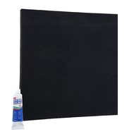 Silicone Rubber Sheet, 60A Rubber Gasket Material, 1/8 (.125)" Thick × 12" W × 12" L Rubber Sheet Us