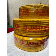 Oval double wire 2x2.5 2x4.0 2x6.0 gold flat copper core double wire