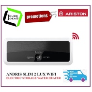 ARISTON ANDRIS SLIM2 LUX 30 ELECTRIC WIFI STORAGE WATER HEATER | Local Warranty | Express Free Delivery