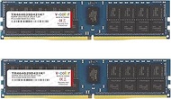 V-Color 128GB(64GBx2) 2666MT/s DDR4 ECC R-DIMM 2Rx4 ECC Registered DIMM Using hynix IC Dual Rank for