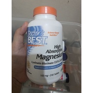 YESBYUTI - Doctor's Best High Absorption Magnesium