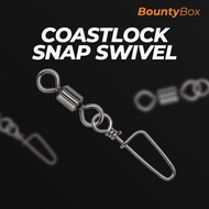 [10pcs] Coast Lock Snap Swivel 8# - 3/0# Fishing Pancing Ball Bearing Connector Pin Buckle Ultraligh