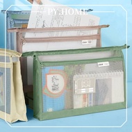 Thickened Mesh Document Bag A4 Transparent Exam Storage Bag For Students A4 Thickened Mesh Document 