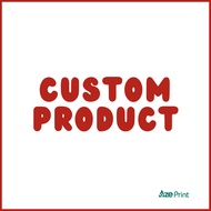 A7 card, 1 side printing, 25pcs