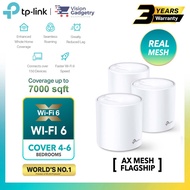 TP-Link Deco X60 AX5400 Mesh Wifi 6 Router Whole Home System Wireless Range Extender (2 Pack/3 Pack)
