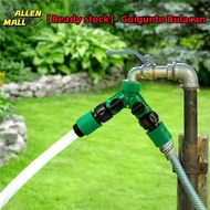 Garden Hose 1/2-3/4" Female Thread Faucet Connector,With On/Off Valve 2-Way Hose Splitter Accessorie