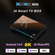 H96 MAX M9S Set-Top box RK3576 8K Player AI tv box Android 14 wifi6 BT5.4