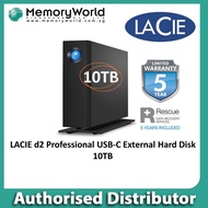 LaCie Professional External Hard Drive Desktop HDD USB-C 7200RPM LaCie d2 Professional USB-C Externa