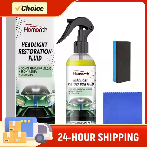 100ml Headlight Renewal Polish Maintenance Liquid Kit Headlight Polisher Headlight Repair Polish Liq