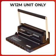 Officom W12M  A4 Wire Binding Machine Heavy Duty 3:1 Binder Double Loop 34 hole Notebook 12 Sheets D