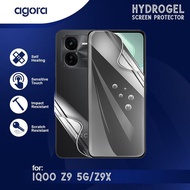 LAYAR Anti-Scratch Hydrogel For iQOO Z9 5G, Z9X Hydrogel SCREEN Protector Film - ANTI SPY, FULL SCRE