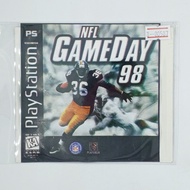 [00587] NFL GAMEDAY 98 (US) PS1 Copy Game Disc Factory Pump Second Hand Good Condition