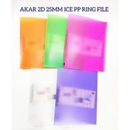 AKAR 2D 25MM ICE PP RING FILE ** FAIL CINCIN AKAR 2D 25MM ICE PP