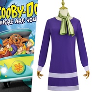 Scooby Doo Cos Clothes Velma Dinkley Daphne Cosplay Halloween Cosplay Dress