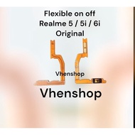 TOMBOL Flexible POWER ON OFF FLEXIBLE ON OFF BUTTON REALME 5 - REALME 5i - REALME 6i ORIGINAL