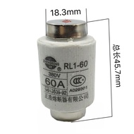 Positive Melting Ceramic Fuse RL1-60 Spiral Fuse 20A25A30A40A50A60A Fuse Tube 380V