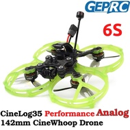 GEPRC CineLog35 Performance Analog w/ Caddx Ratel 2 RAD 5.8G 1.6W VTX 142mm 3.5inch 6S CineWhoop GEP