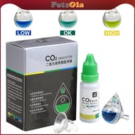 PETSOLA Aquatic CO2 Glass Drop Checker PH Momitor for Aquarium  Tank Test CO2 Kit
