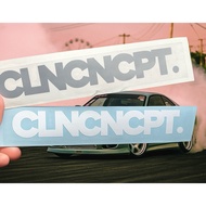 Clean Concept CLNCNCPT Sticker premium waterproof bezza myvi axia vios dugong