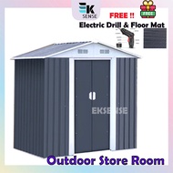 Outdoor Garden Storage Cabinet Large Size Store Room Storage House Cabin Courtyard Shed Waterproof Setor Laman 户外工具房