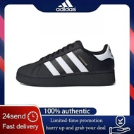 Adidas SuperStar Waterproof Slip resistant Shoes Sneakers For Men Women in White Black