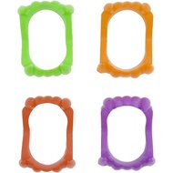 UniqueUnforgettableFunNeonVampireTeethFavors-1.83"x2.5"x0.75"(12Count)-IdealforHalloween&CostumePart