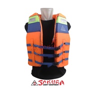 Atunas Life Jacket with Rope biru