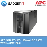APC SMART-UPS 1000VA LCD 230V WITH – SMT1000I BATTERY BACKUP