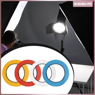 [BububuMY] 48.7cm Soft Light Diffuser Lamp Socks Multi Color Lampshade Lighting Panel for Photograph