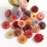 1PC 7CM Silk Artificial Flowers Head Scrapbook Home Decor Marriage Wedding Wall Decoration DIY Wreath Candy Box Cake Accessories