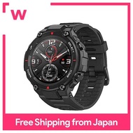International Version AMAZFIT T-Rex] Smartwatch U.S. UU Military Standard Certification 20 Days Battery OLED Display 5ATM Waterproof Various Watch Faces 14 Sport Modes Outdoors Design GPS GLONASS Smart Notification SMS Japanese Incoming Call Support
