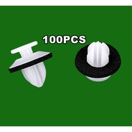 100PCS Klip Kereta Bumper Car Clip Bumper Fastener Clip C-HR Lower Door Molding Wheel Molding Clip S