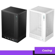 DEEPCOOL CASE CH170 DIGITAL BLACK WHITE MINI ITX
