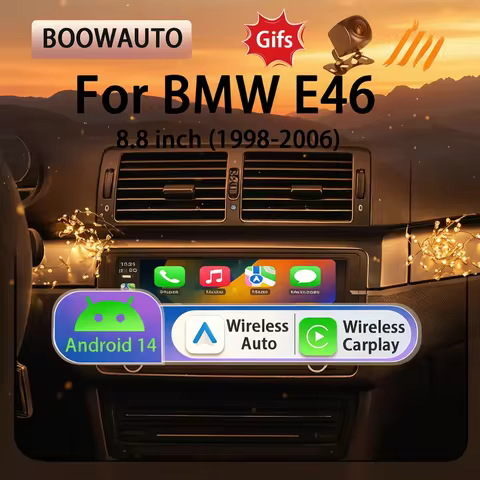 8.8inch new Android car multimedia Player For 3 Series BMW E46 M3 318/320/325/330/335 1998-2005 GPS 